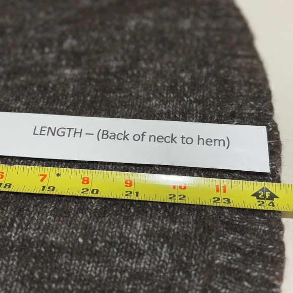 J Crew Women Shawl-collar Button Wool Angora Sweater Sz S Brown Button Chunky - Picture 9 of 10